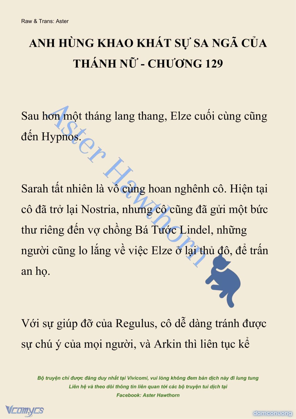 [NOVEL] Anh Hùng Khao Khát Sự Sa Ngã Của Thánh Nữ 