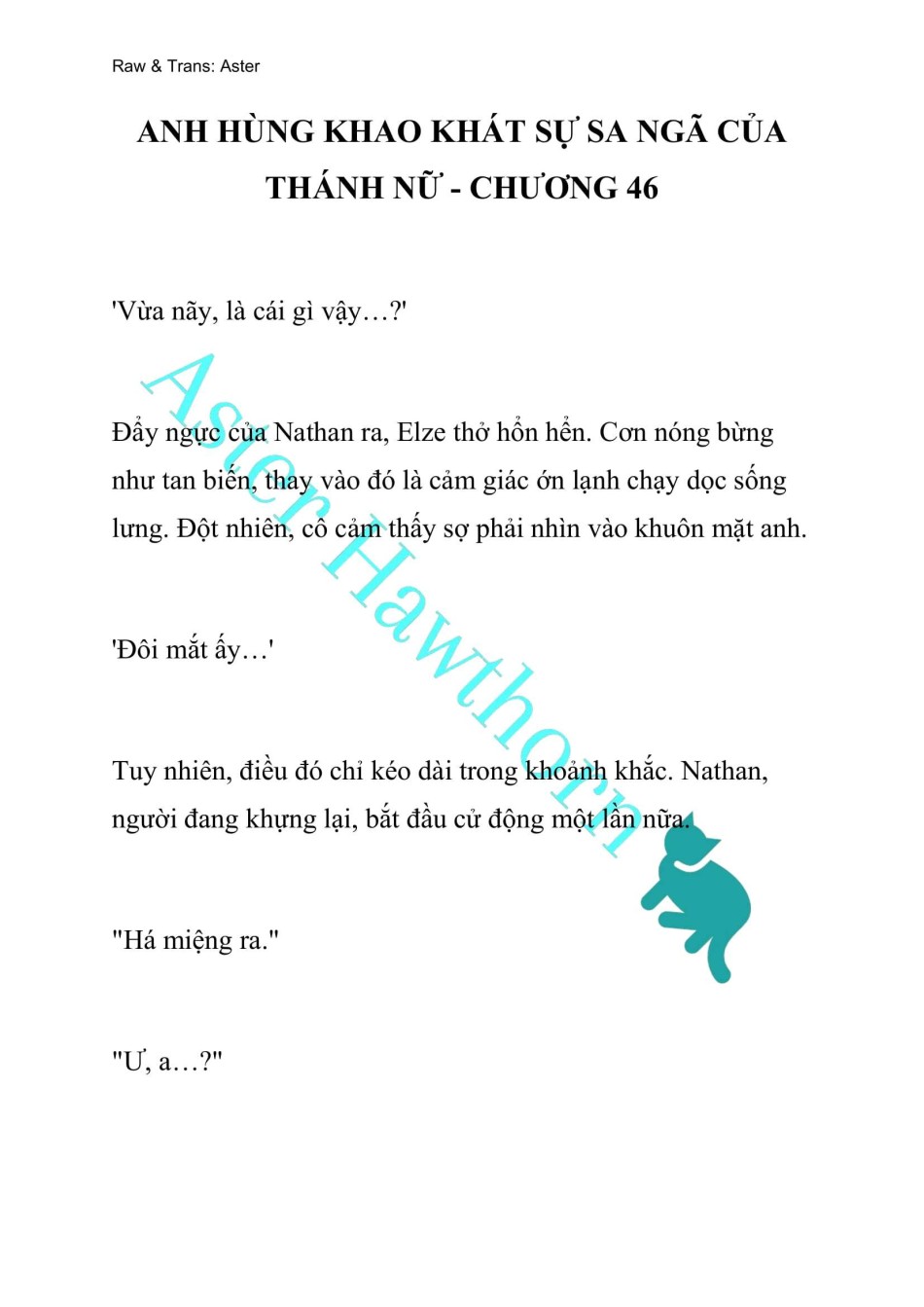 [NOVEL] Anh Hùng Khao Khát Sự Sa Ngã Của Thánh Nữ 