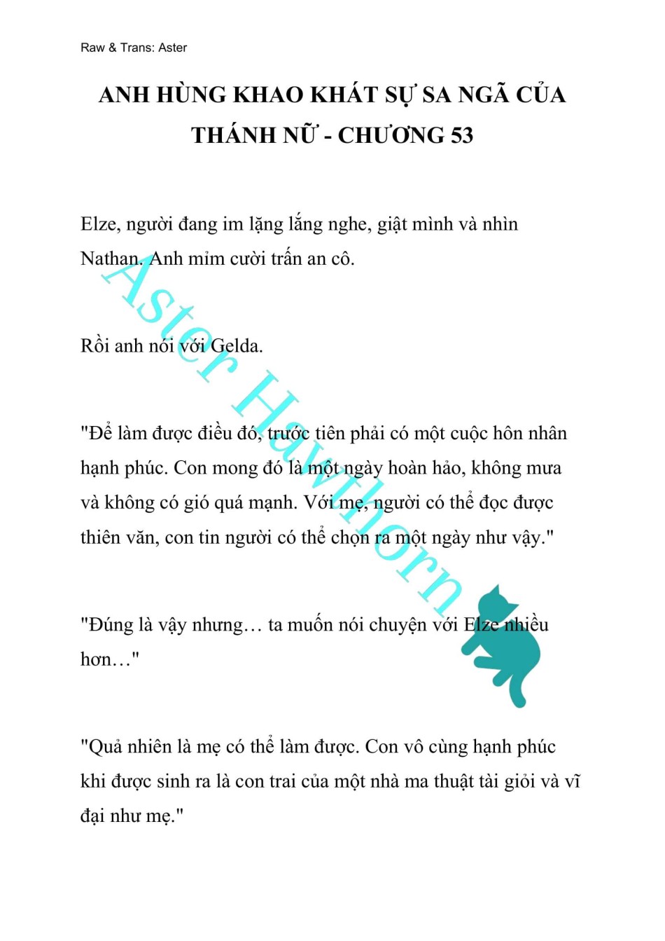 [NOVEL] Anh Hùng Khao Khát Sự Sa Ngã Của Thánh Nữ 
