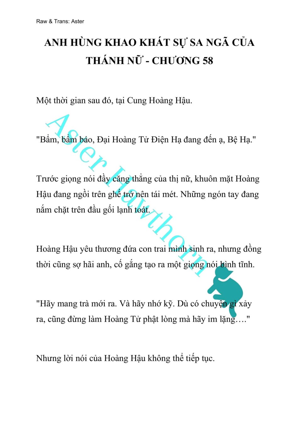 [NOVEL] Anh Hùng Khao Khát Sự Sa Ngã Của Thánh Nữ 