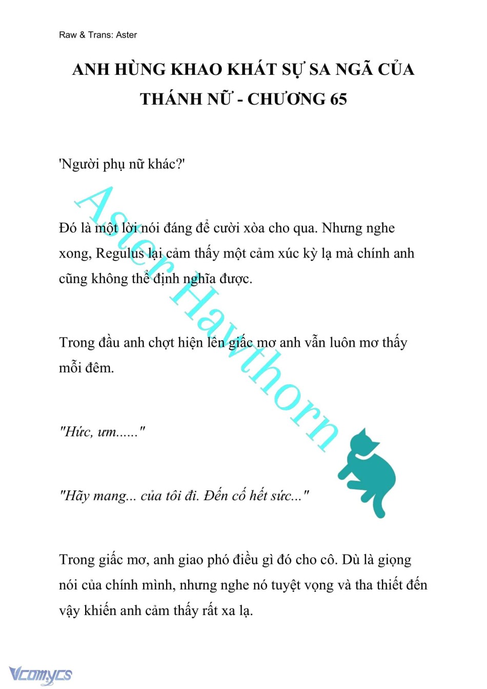 [NOVEL] Anh Hùng Khao Khát Sự Sa Ngã Của Thánh Nữ 