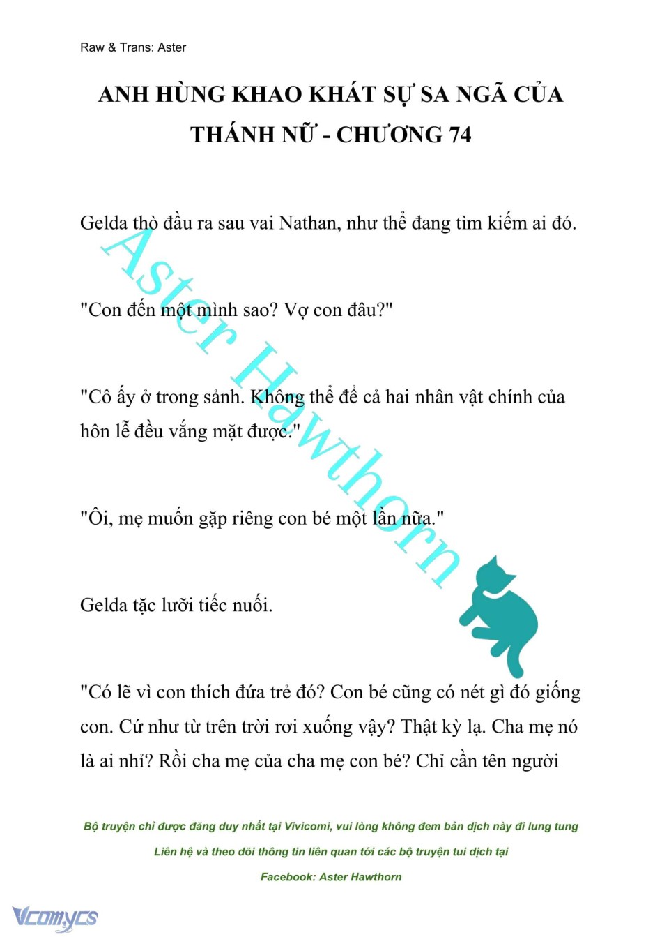 [NOVEL] Anh Hùng Khao Khát Sự Sa Ngã Của Thánh Nữ 