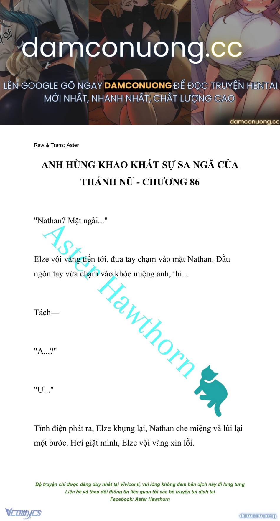 [NOVEL] Anh Hùng Khao Khát Sự Sa Ngã Của Thánh Nữ 