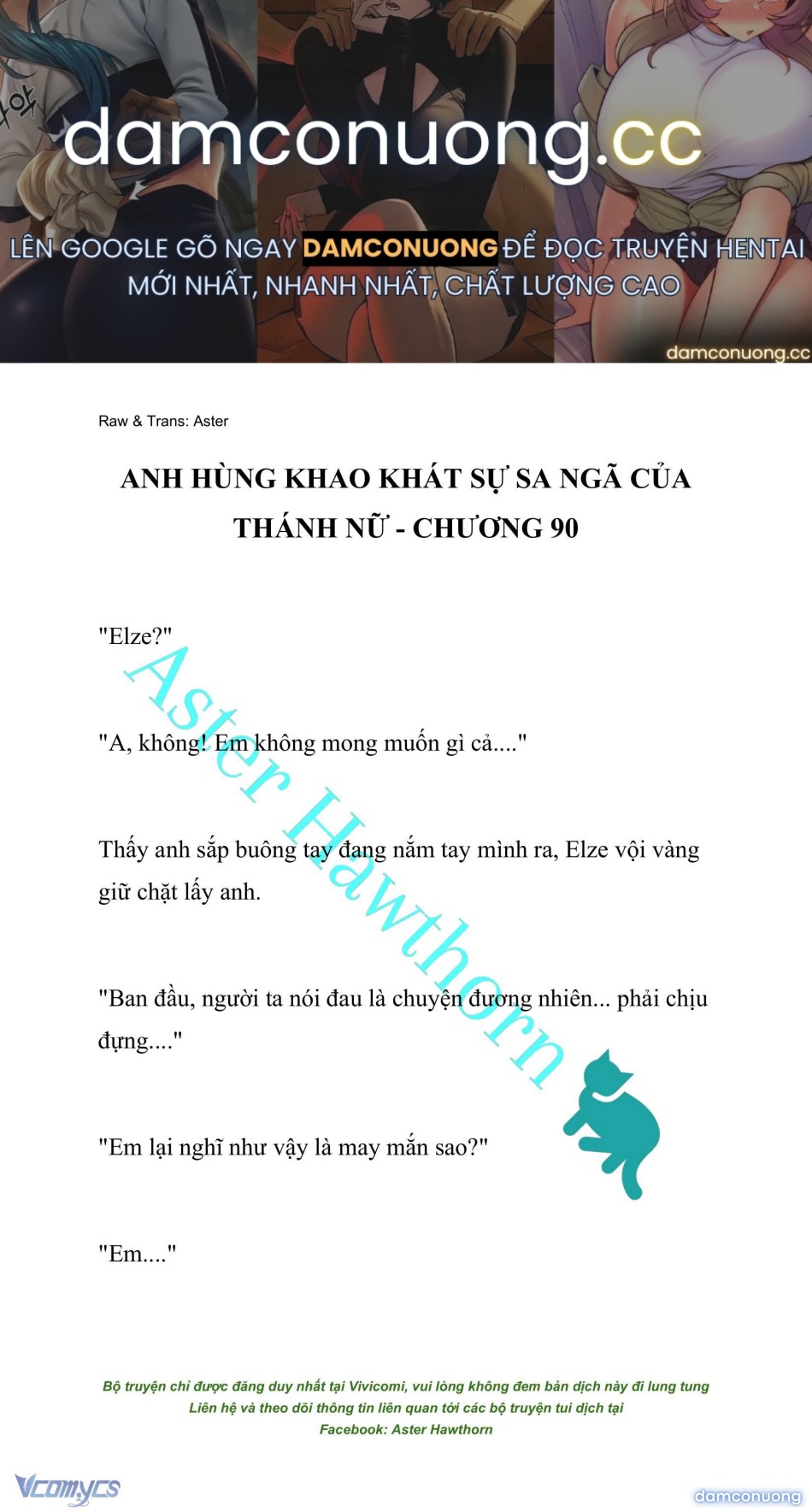 [NOVEL] Anh Hùng Khao Khát Sự Sa Ngã Của Thánh Nữ 
