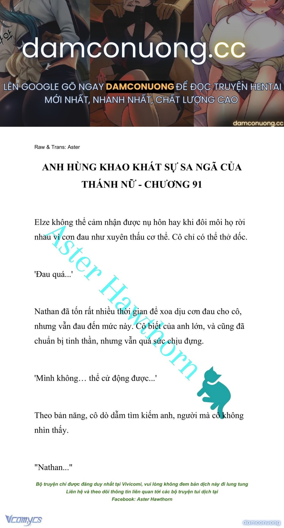 [NOVEL] Anh Hùng Khao Khát Sự Sa Ngã Của Thánh Nữ 