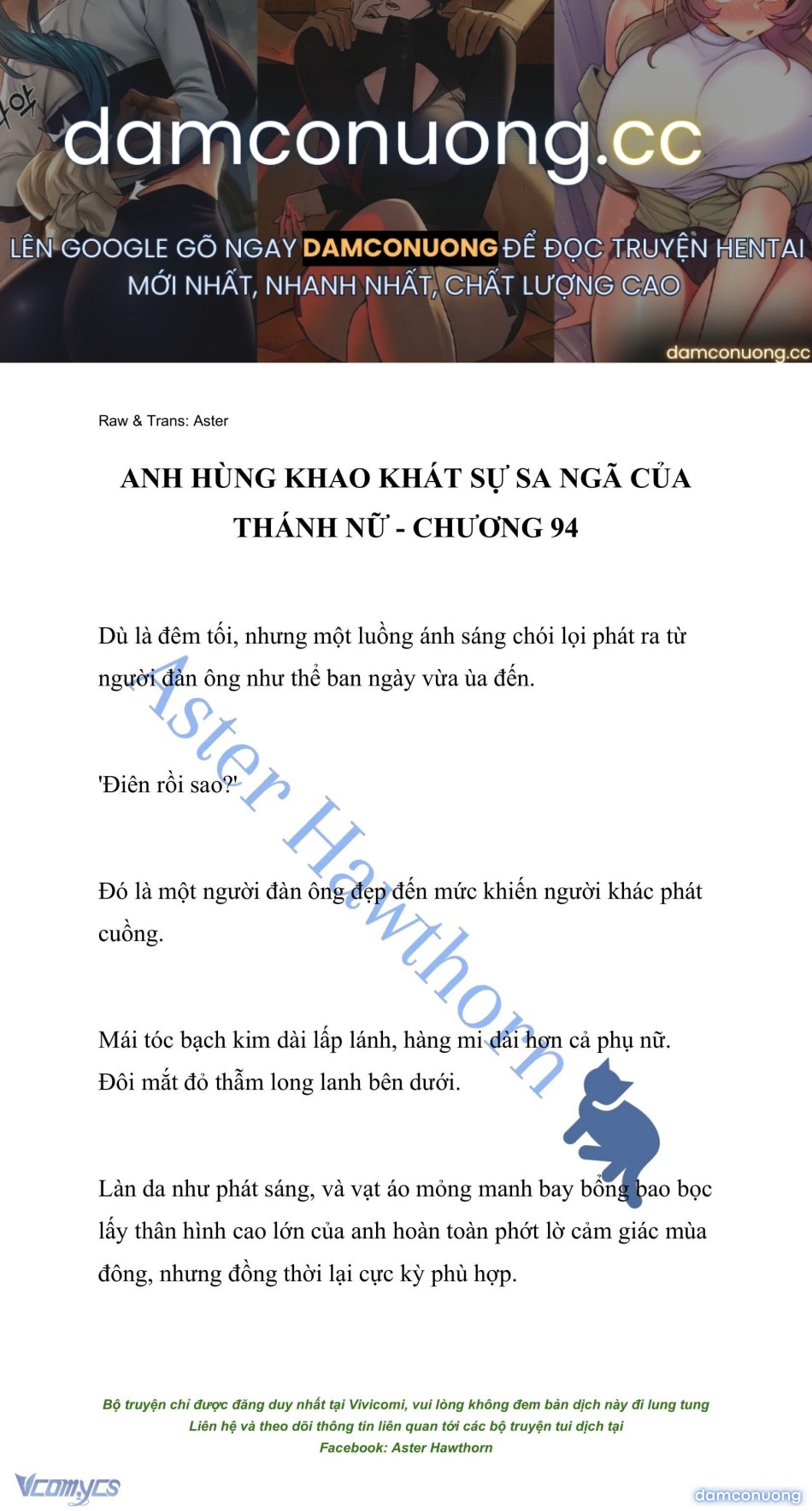 [NOVEL] Anh Hùng Khao Khát Sự Sa Ngã Của Thánh Nữ 