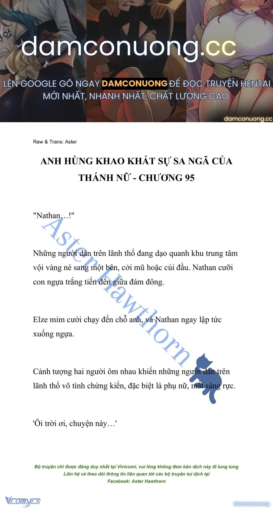 [NOVEL] Anh Hùng Khao Khát Sự Sa Ngã Của Thánh Nữ 