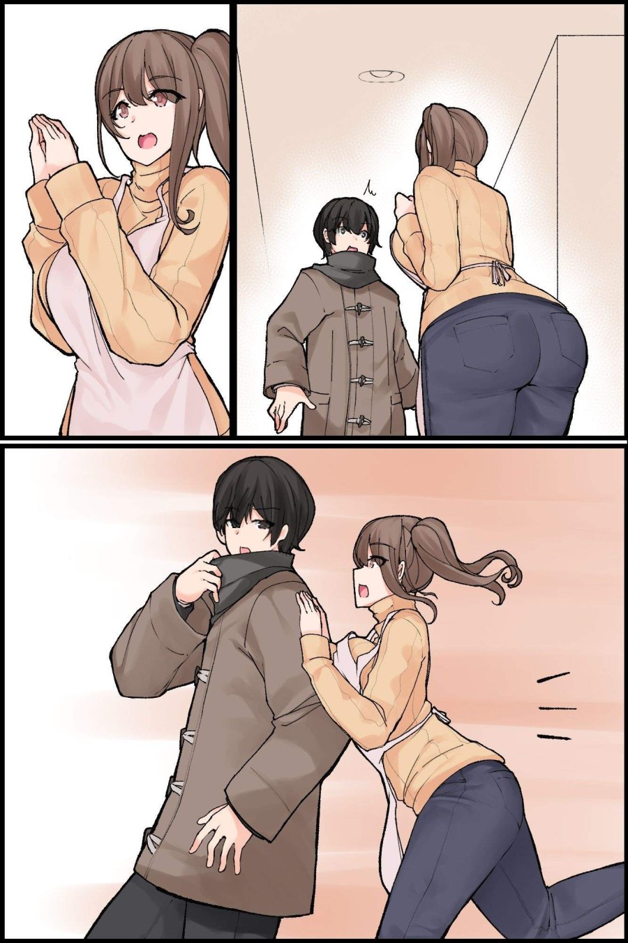 Mechakucha Eroi Karada no Sewazuki Osananajimi to, Coolchi de 3P Harem!? 