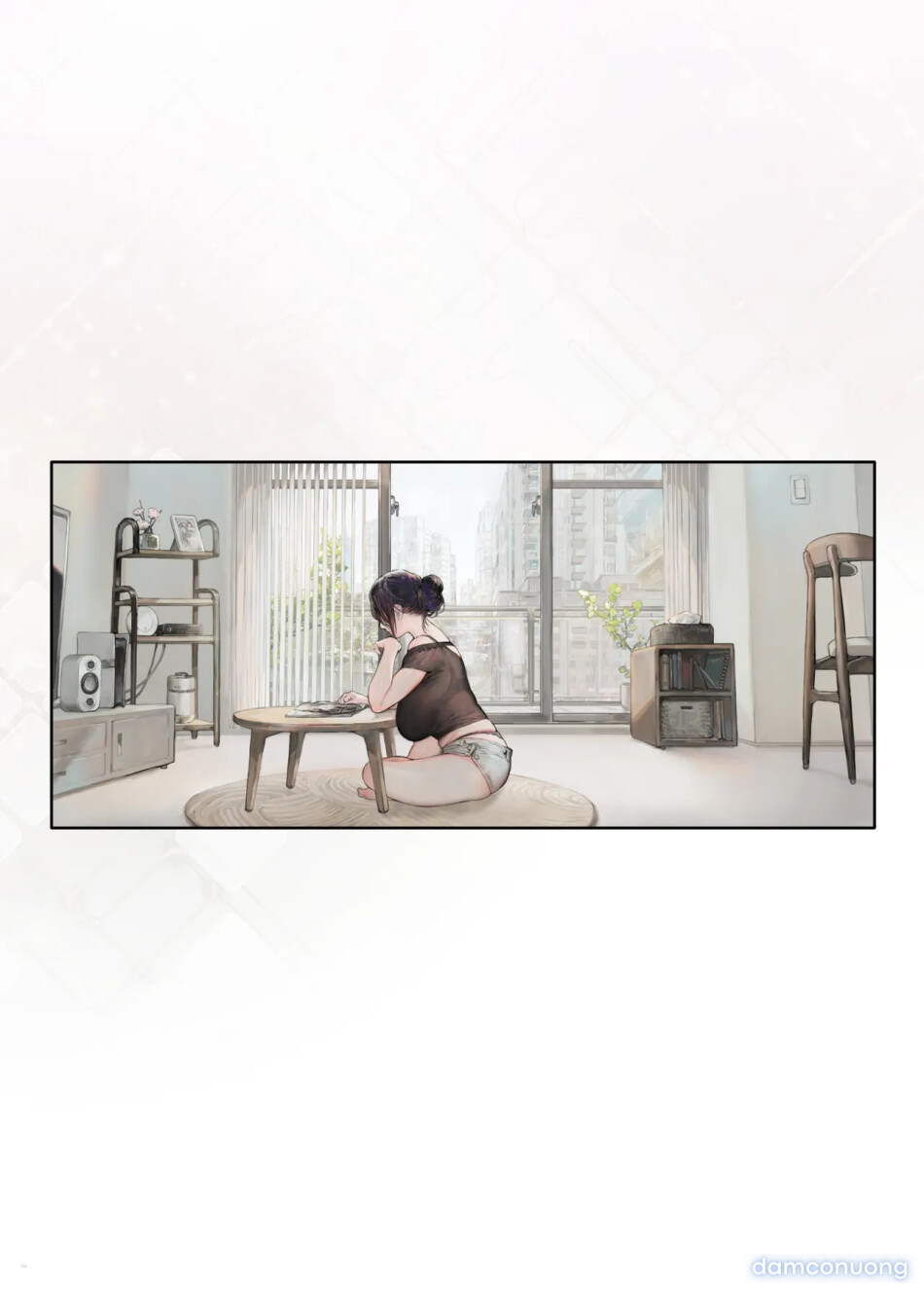 Người vợ hàng xóm trông có vẻ rảnh rỗi ở nhà vào ngày nghỉ 