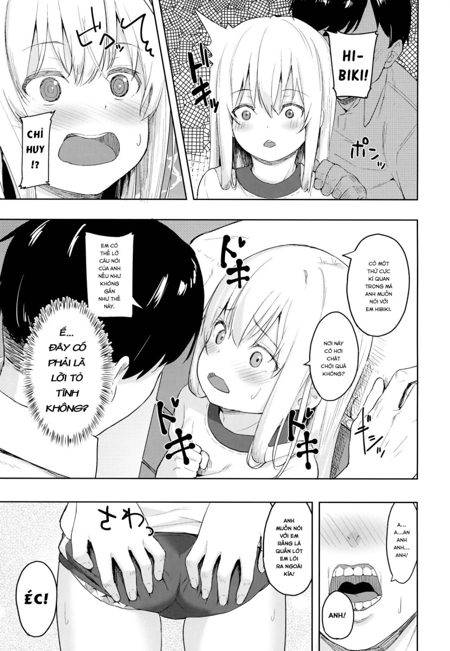 Hibiki-chan, em không được đùa với người lớn như vậy đâu! (Kantai Collection -KanColle-) 