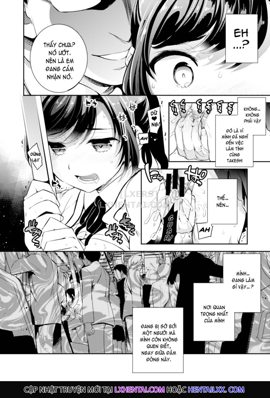 Sayuri - Kareshi to Hatsu H Mokuzen ni Chikan ni NTR-reta Shoujo 