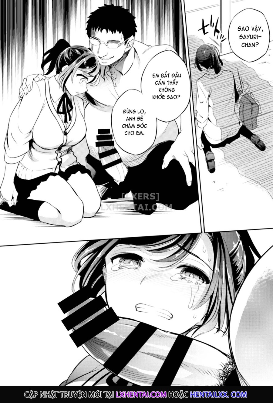 Sayuri - Kareshi to Hatsu H Mokuzen ni Chikan ni NTR-reta Shoujo 