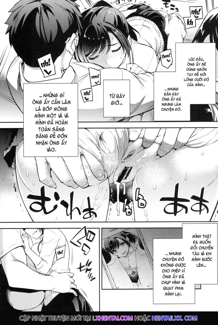Sayuri - Kareshi to Hatsu H Mokuzen ni Chikan ni NTR-reta Shoujo 