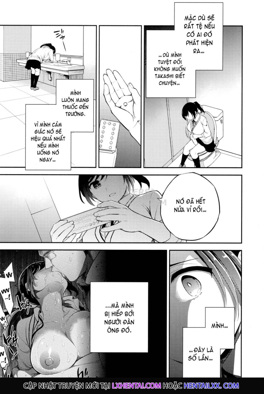 Sayuri - Kareshi to Hatsu H Mokuzen ni Chikan ni NTR-reta Shoujo 