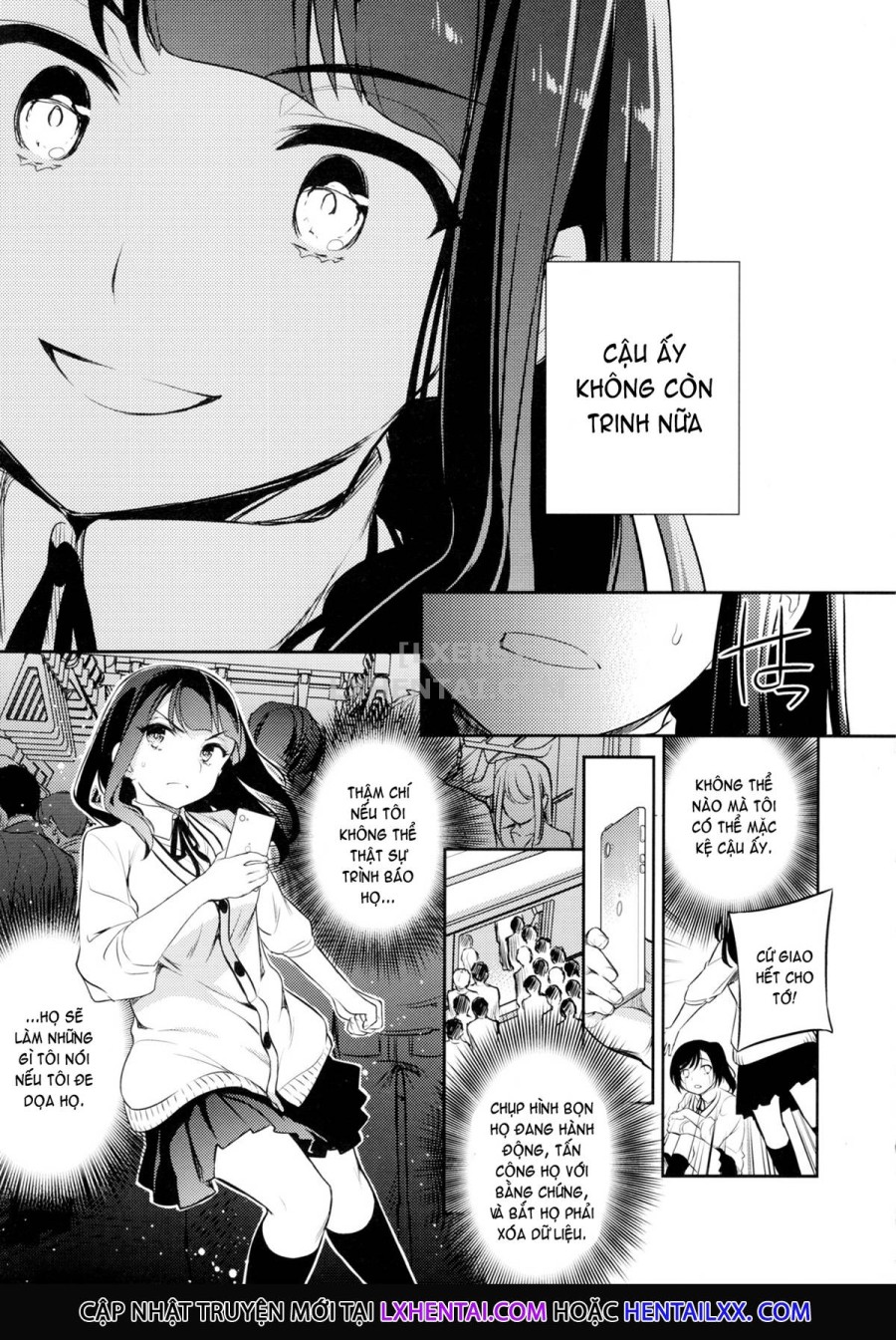 Sayuri - Kareshi to Hatsu H Mokuzen ni Chikan ni NTR-reta Shoujo 