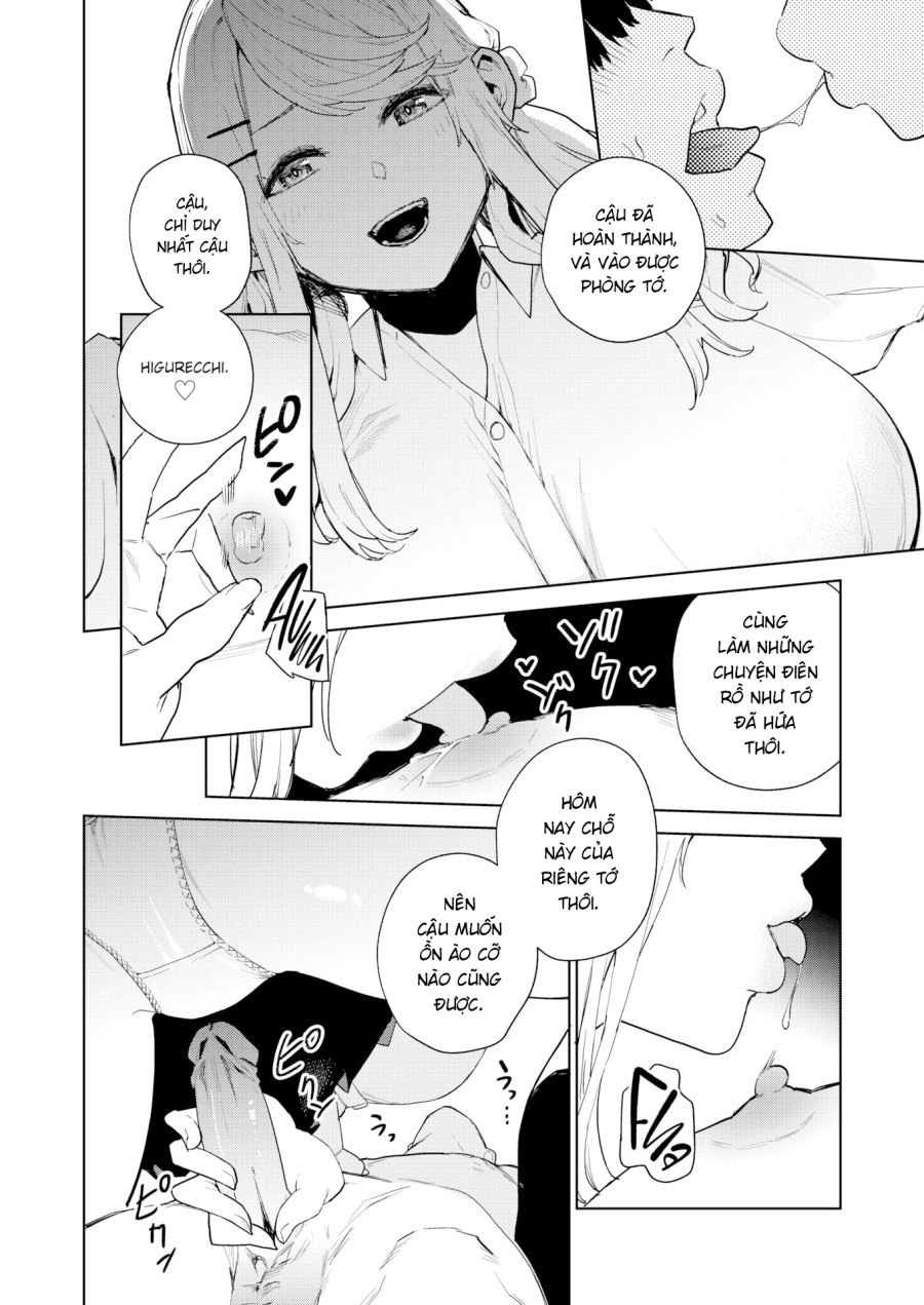 Kiểm soát xuất tinh cho Nishimiya-san 