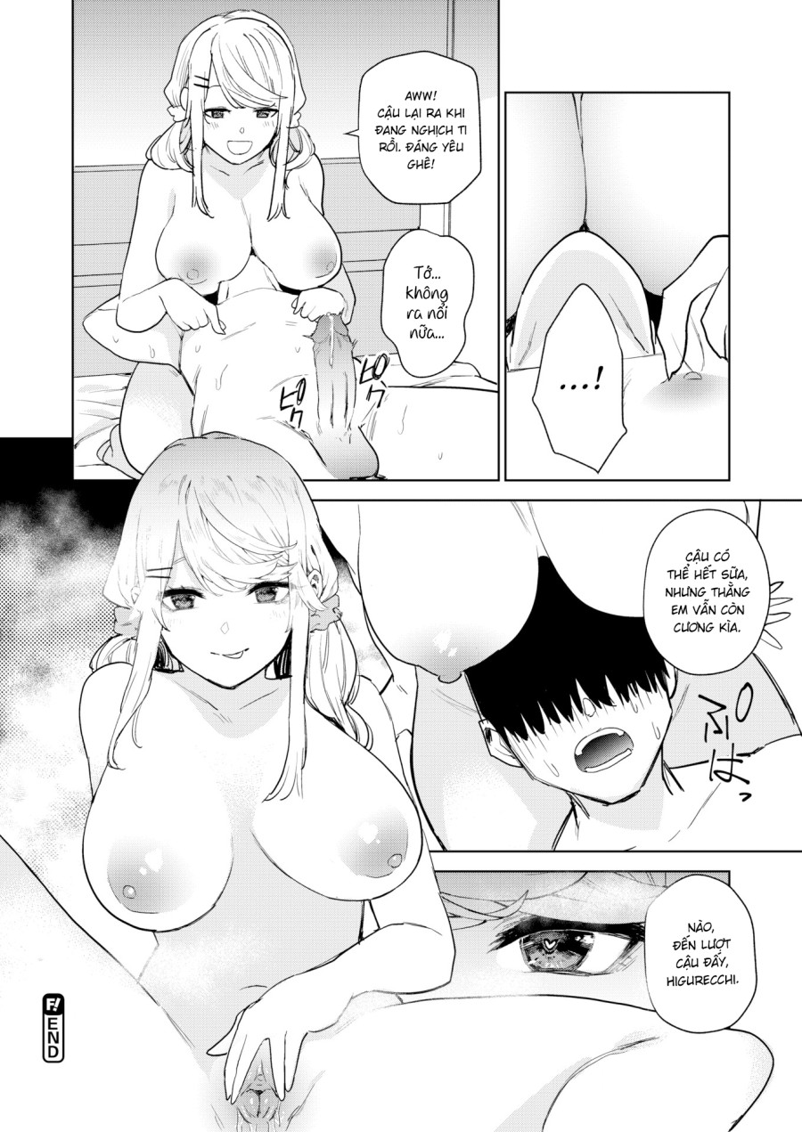 Kiểm soát xuất tinh cho Nishimiya-san 