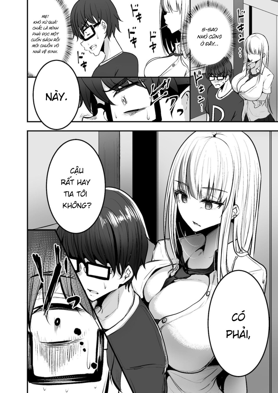 Toshokan de Benkyou Shiteitara Itsumo Kuru Gal JK ni... 