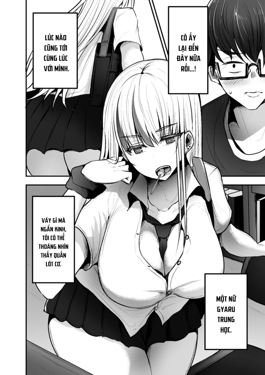 Toshokan de Benkyou Shiteitara Itsumo Kuru Gal JK ni... 