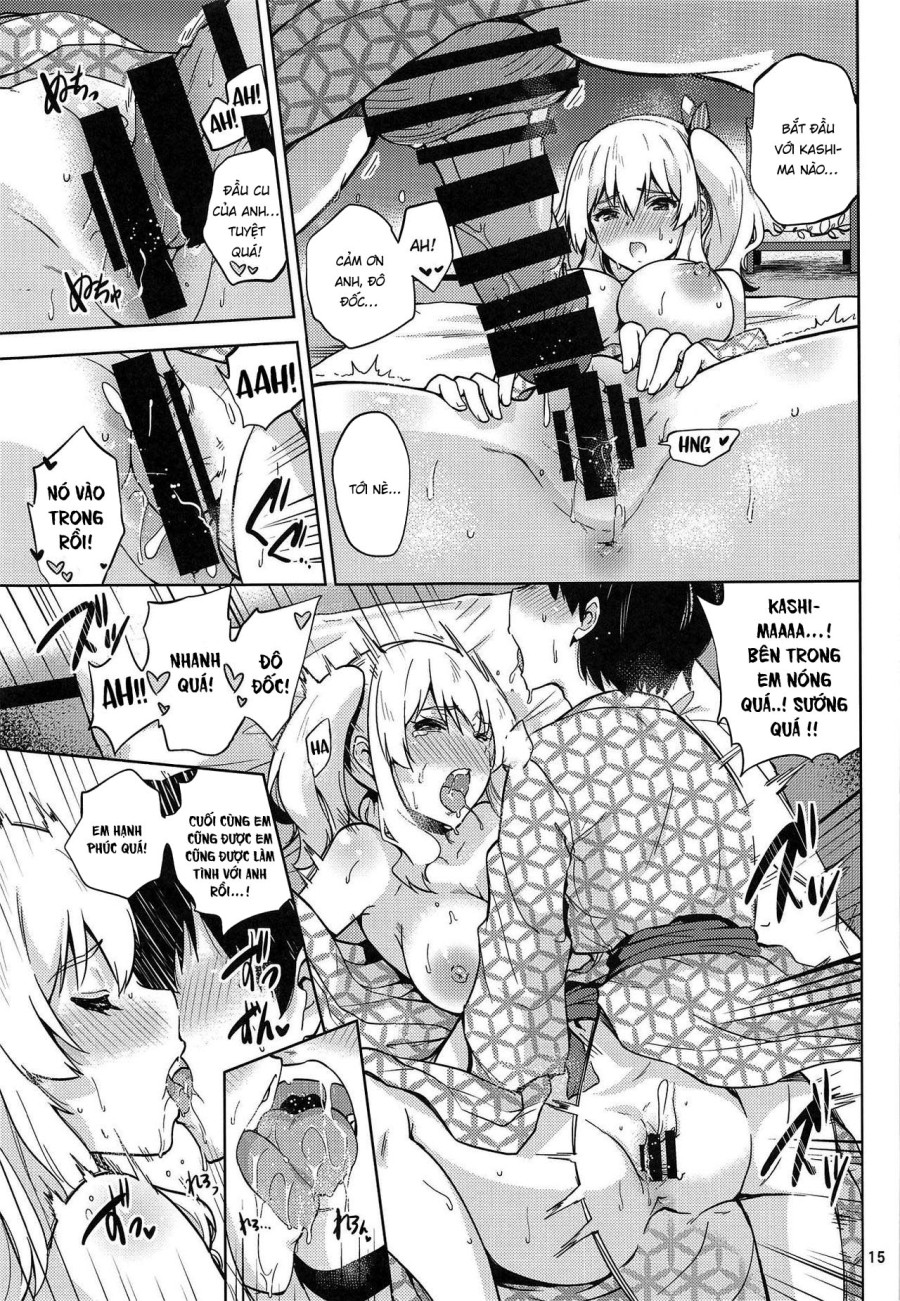 Kashima và Hamakaze ở suối nước nóng 