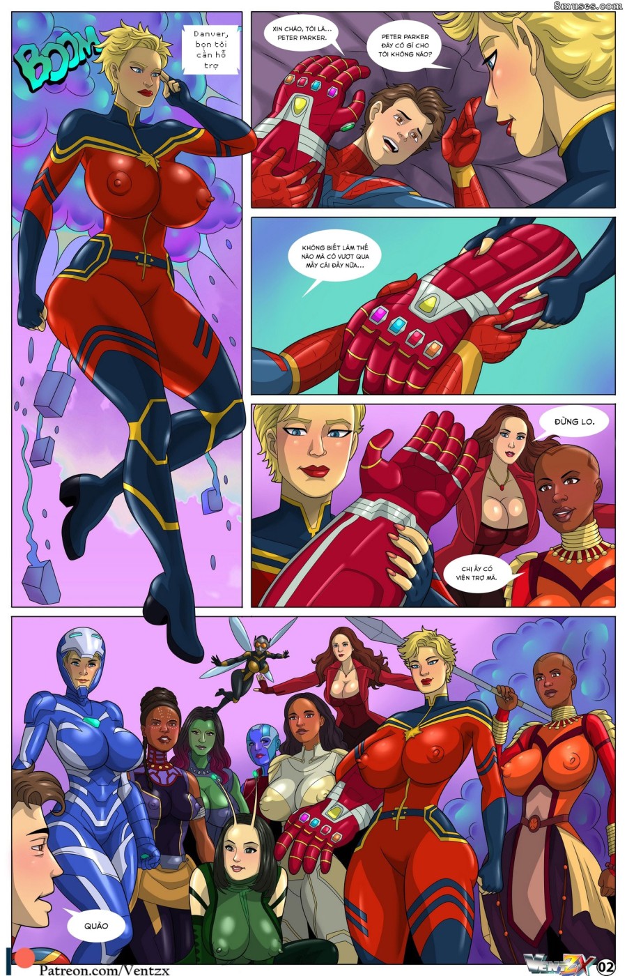Giờ nghỉ của các Avengers 
