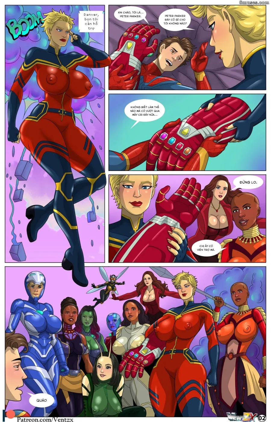 Giờ nghỉ của các Avengers 