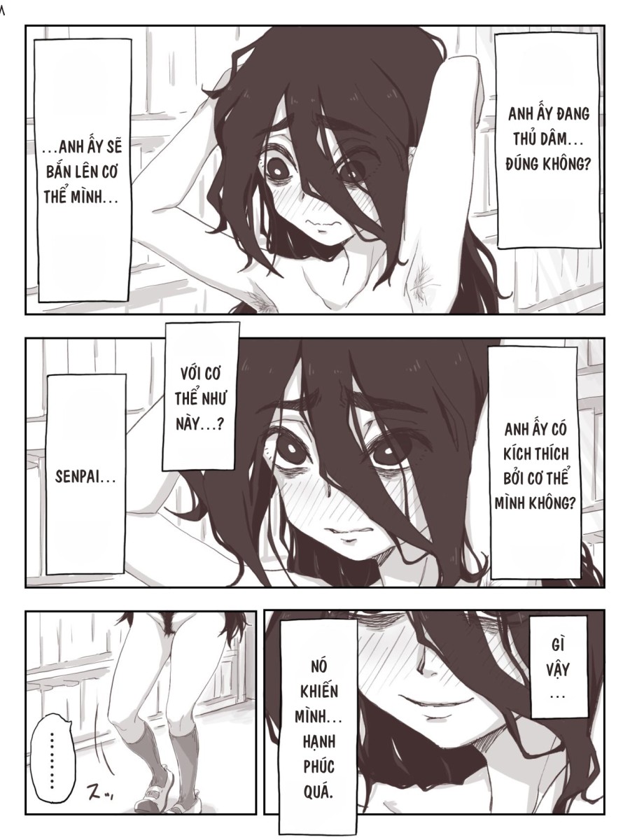 Senpai, hãy ra trên tay em 