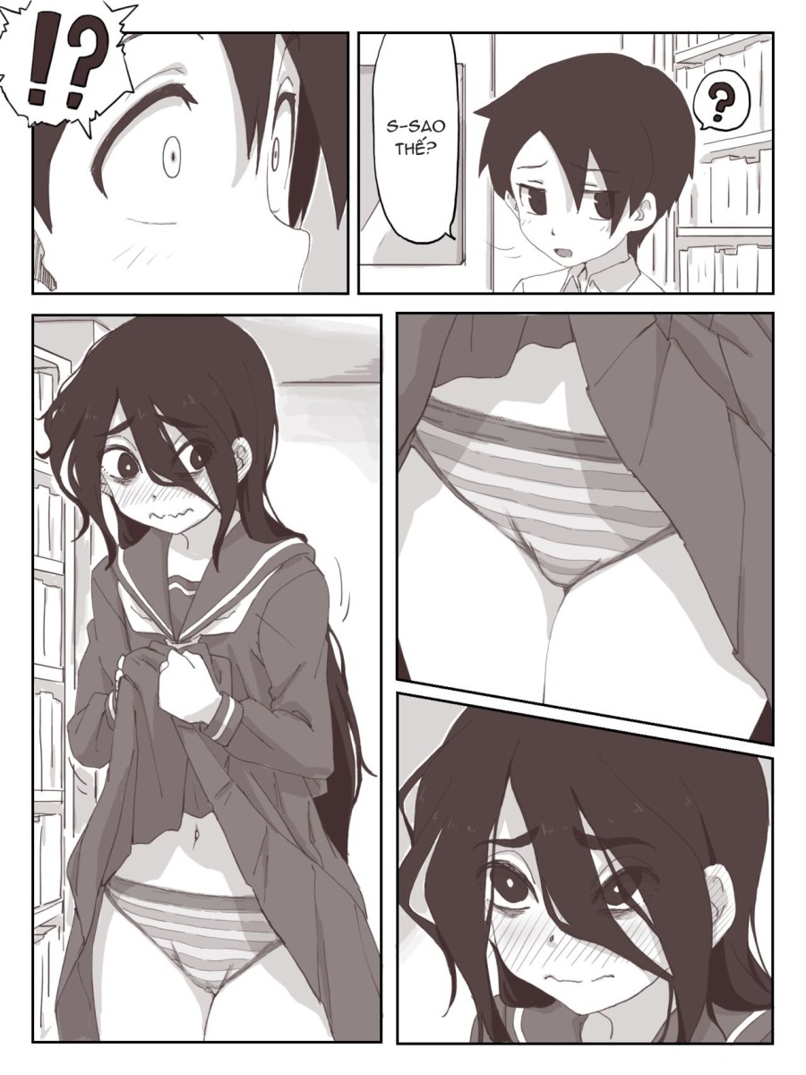 Senpai, hãy ra trên tay em 