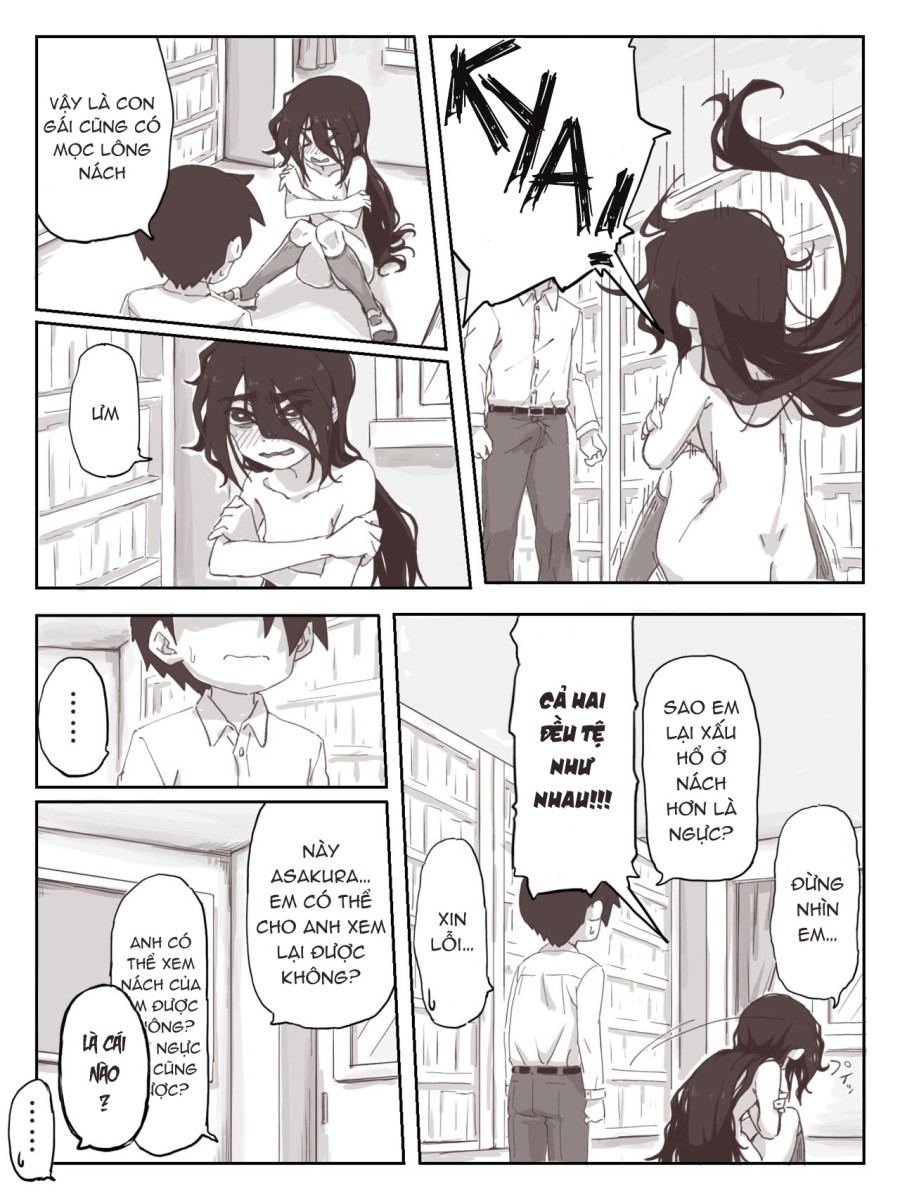 Senpai, hãy ra trên tay em 