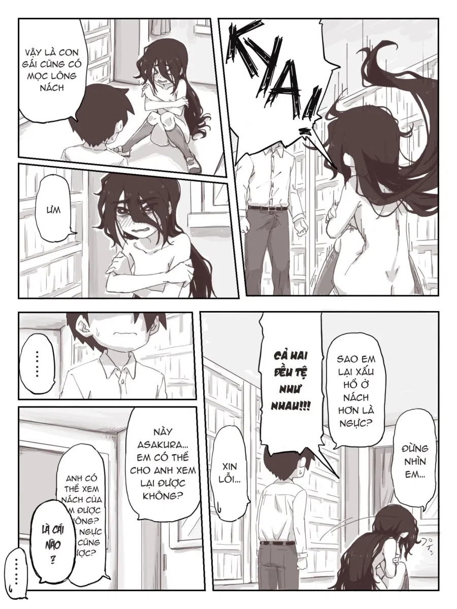 Senpai, hãy ra trên tay em 