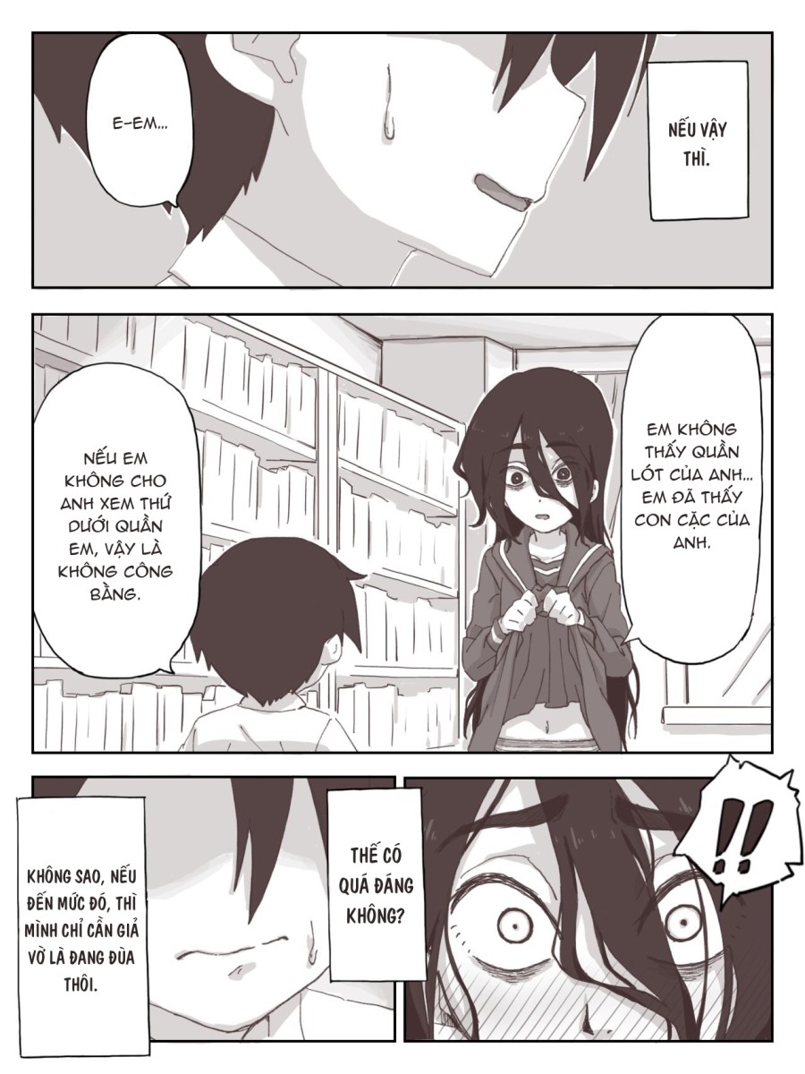Senpai, hãy ra trên tay em 