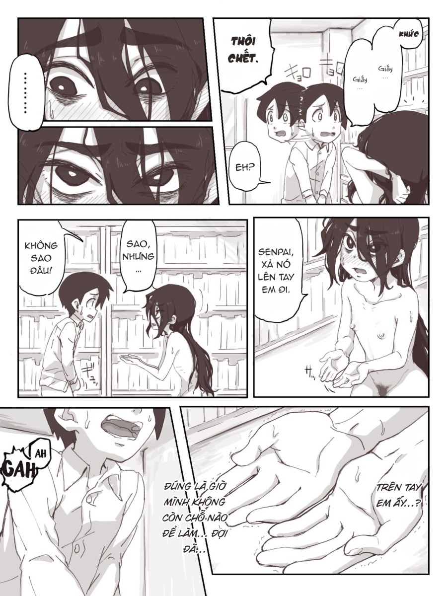 Senpai, hãy ra trên tay em 