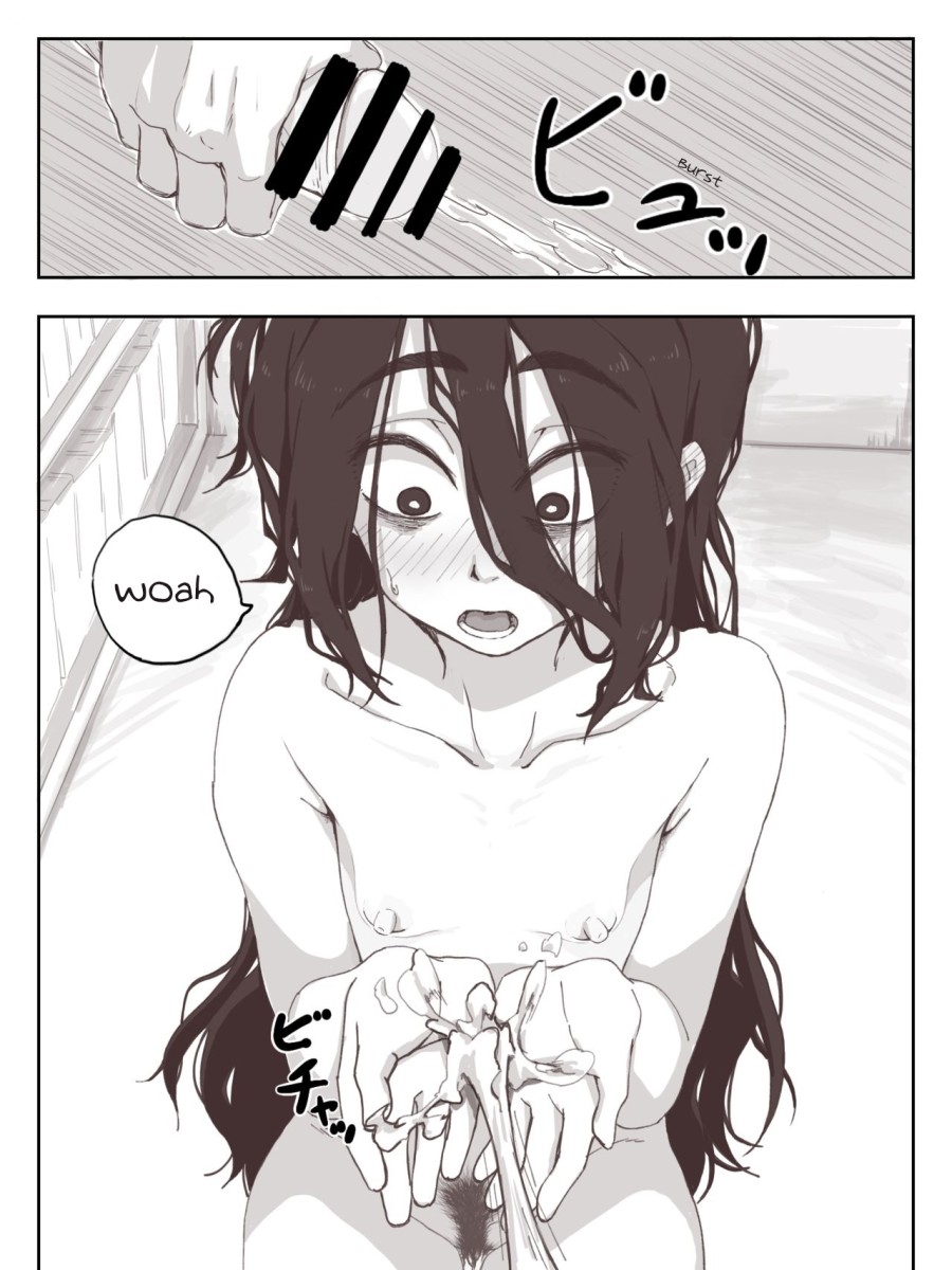 Senpai, hãy ra trên tay em 