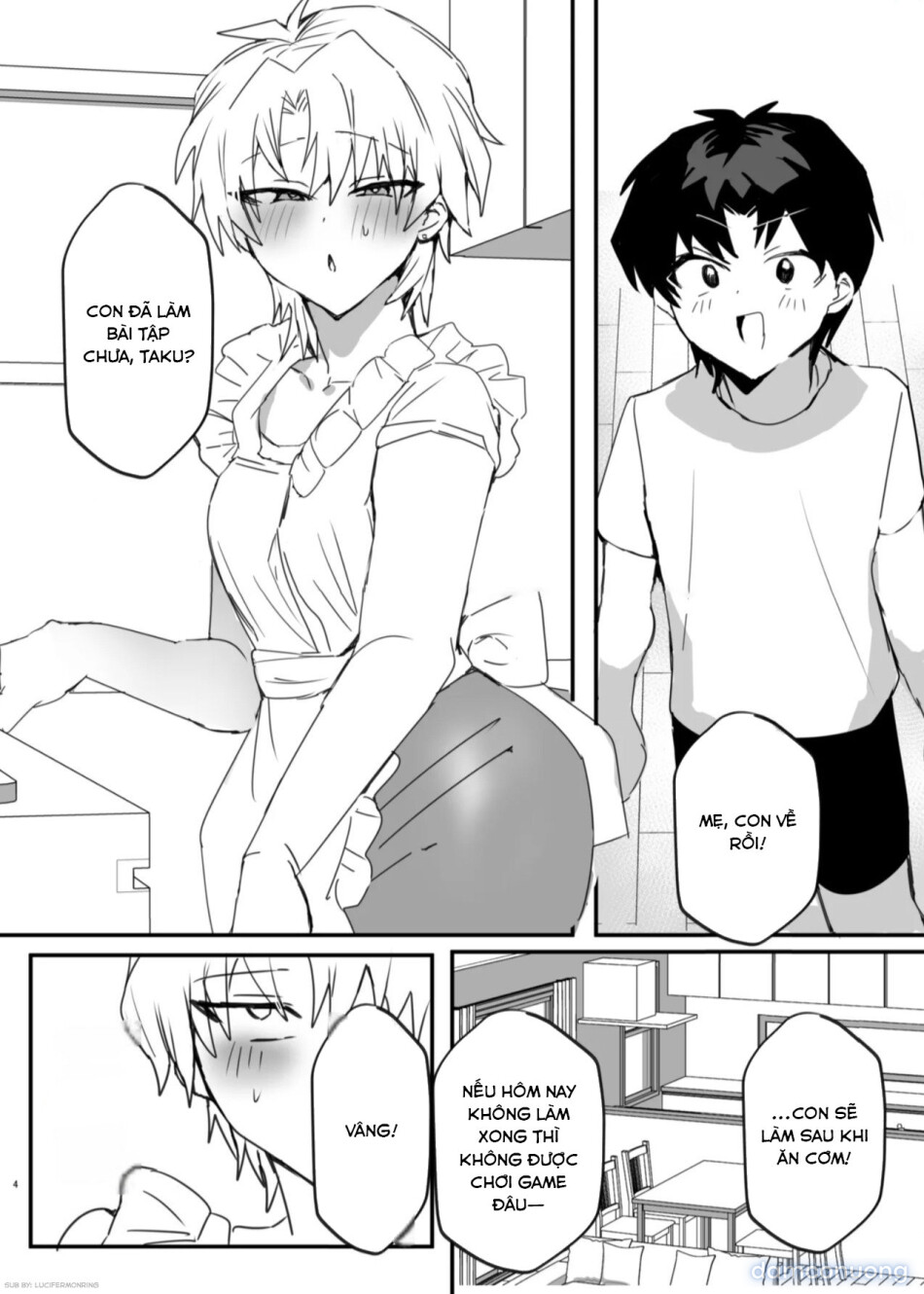 Yankee boy becomes mother of younger brother. And then she falls in love! 