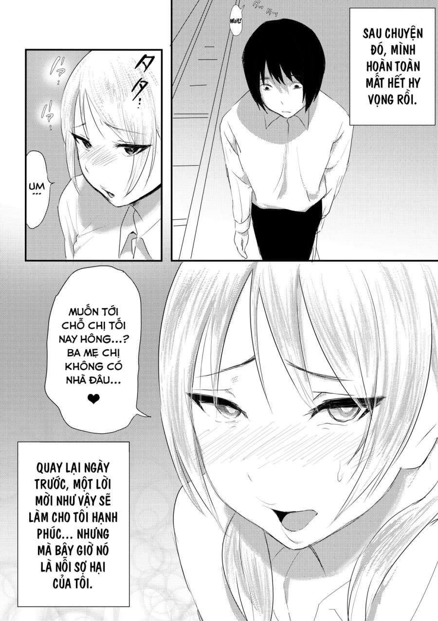 Senpai mà tôi ngưỡng mộ bấy lâu lại là người chỉ thích làm tình 