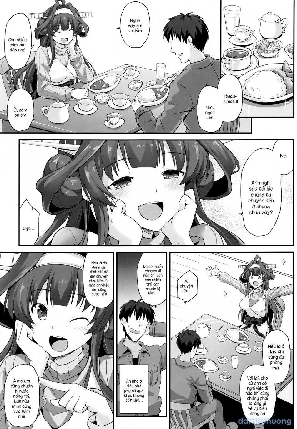 Kongou-chan to Love Love Shinkon Play 