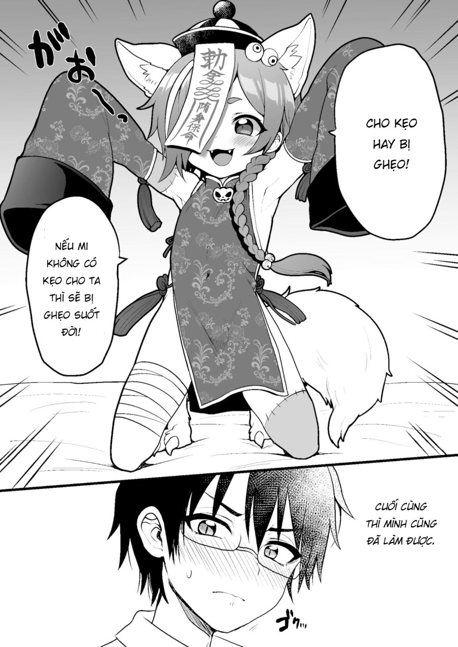 I pulled a Monster Boy from the Materialization Gacha, so I tried to do something naughty with him 