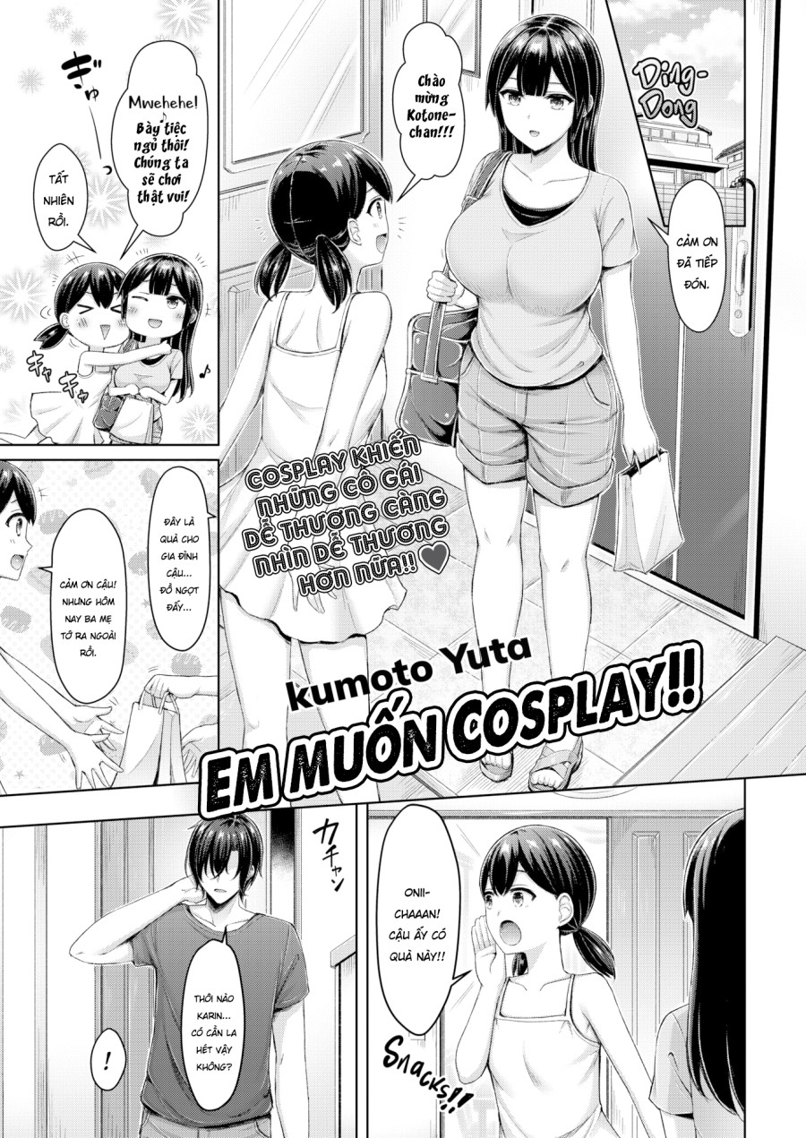 Em Muốn Cosplay! 