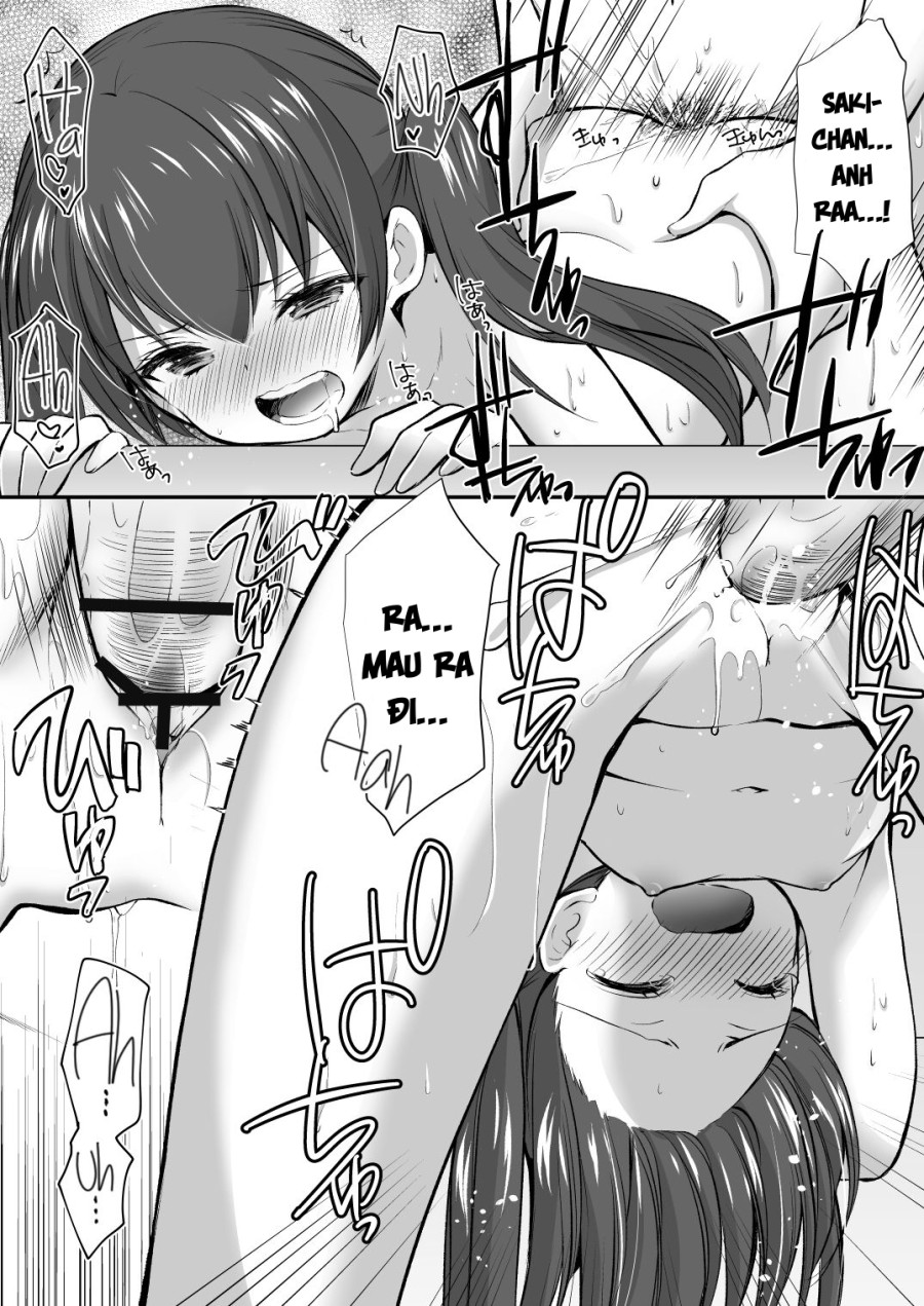 Bé loli ướt rượt và nii-chan may mắn 