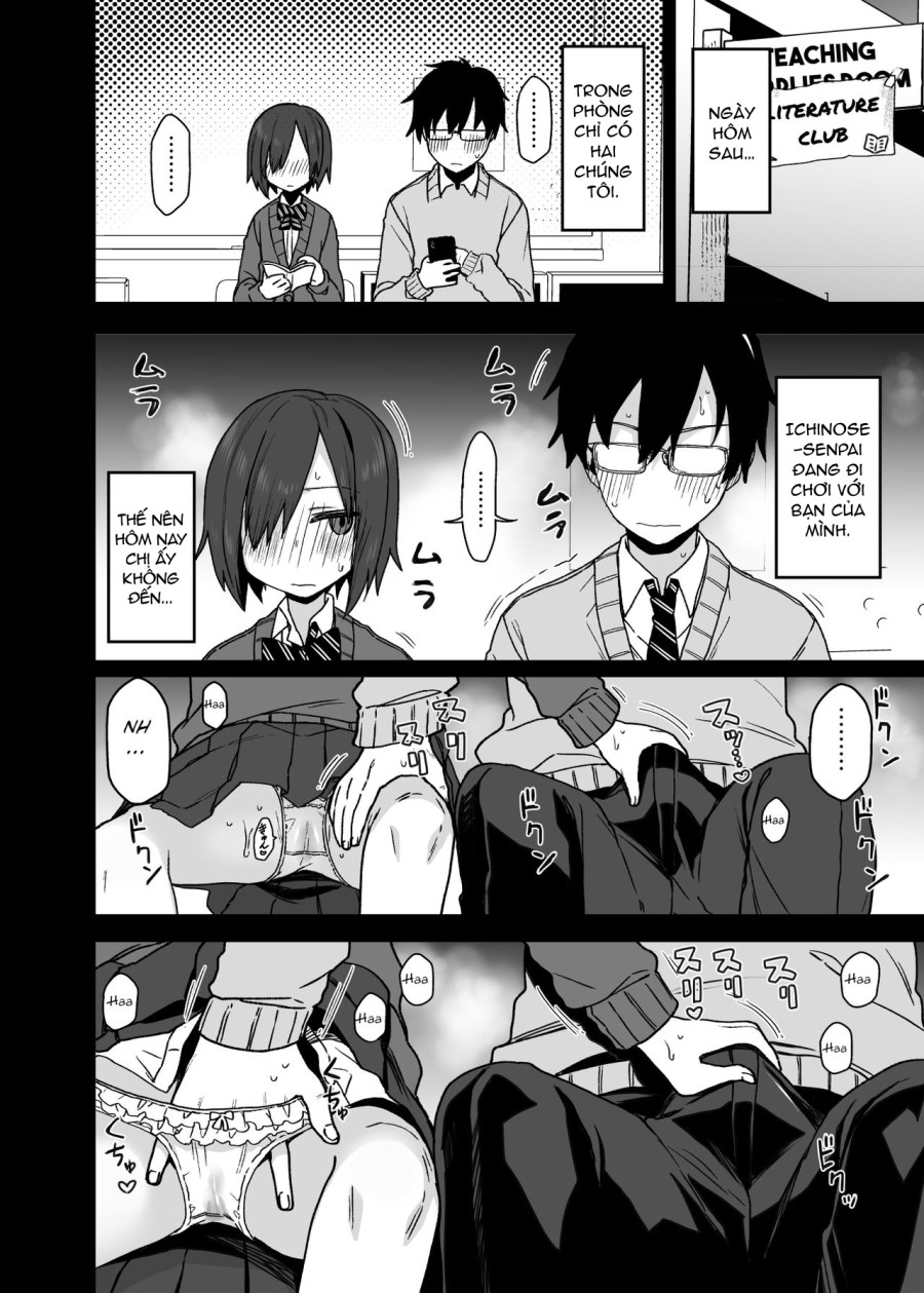 Vì senpai cho phép nên tôi đã làm chuyện đó với chị ấy 