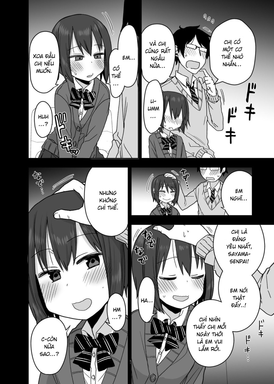Vì senpai cho phép nên tôi đã làm chuyện đó với chị ấy 
