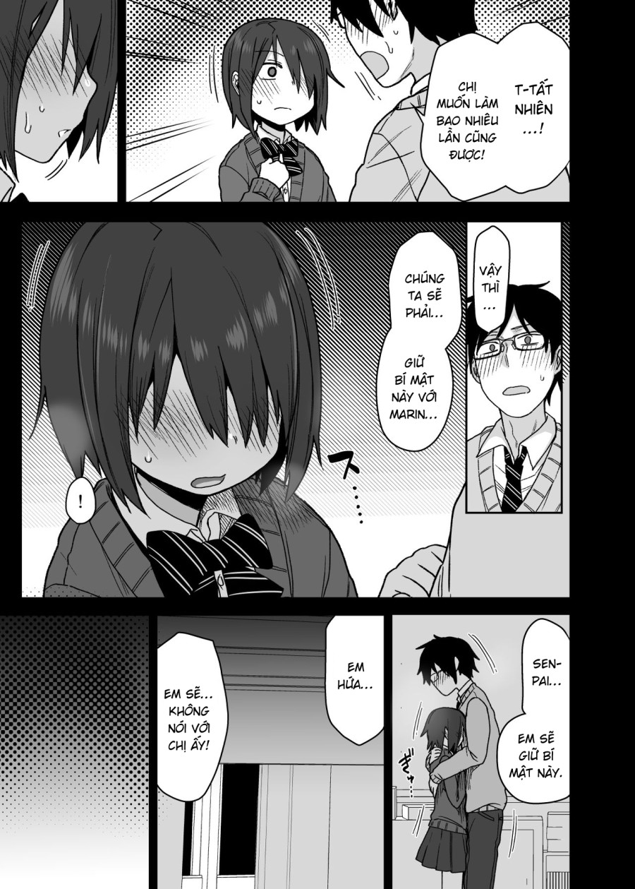 Vì senpai cho phép nên tôi đã làm chuyện đó với chị ấy 