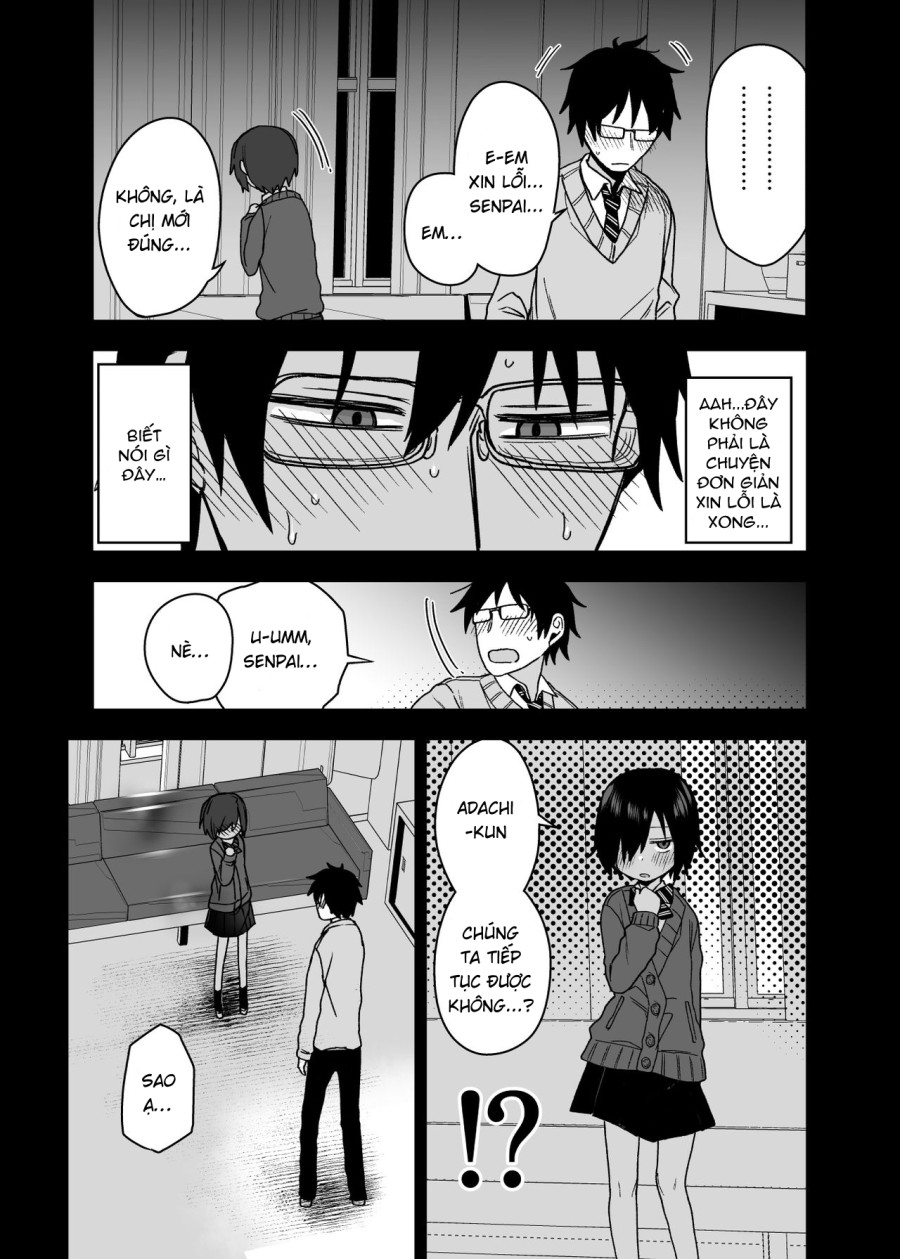 Vì senpai cho phép nên tôi đã làm chuyện đó với chị ấy 