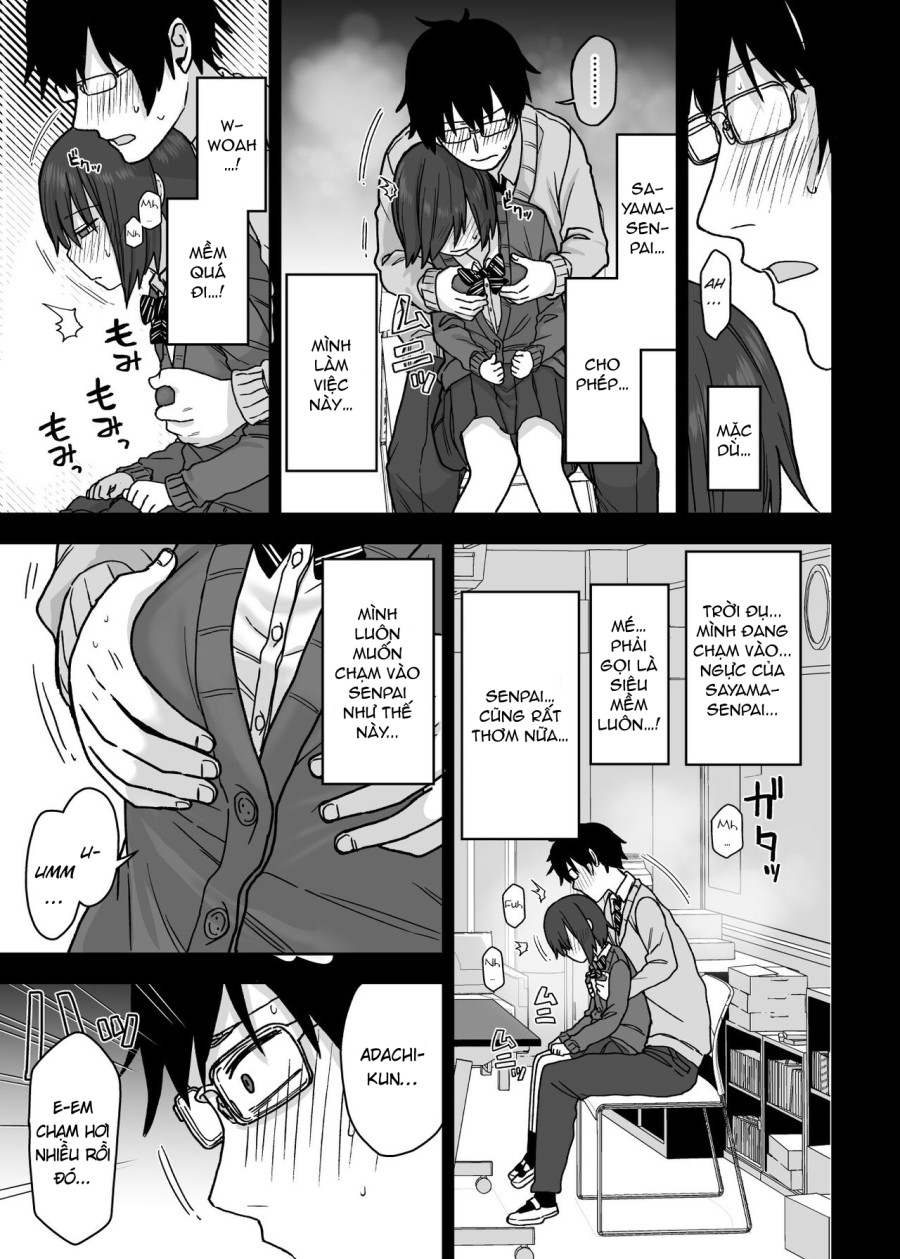 Vì senpai cho phép nên tôi đã làm chuyện đó với chị ấy 