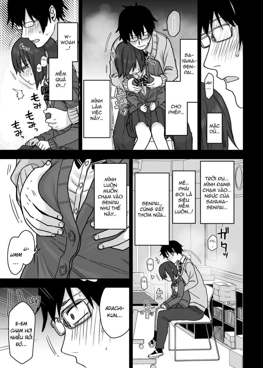 Vì senpai cho phép nên tôi đã làm chuyện đó với chị ấy 