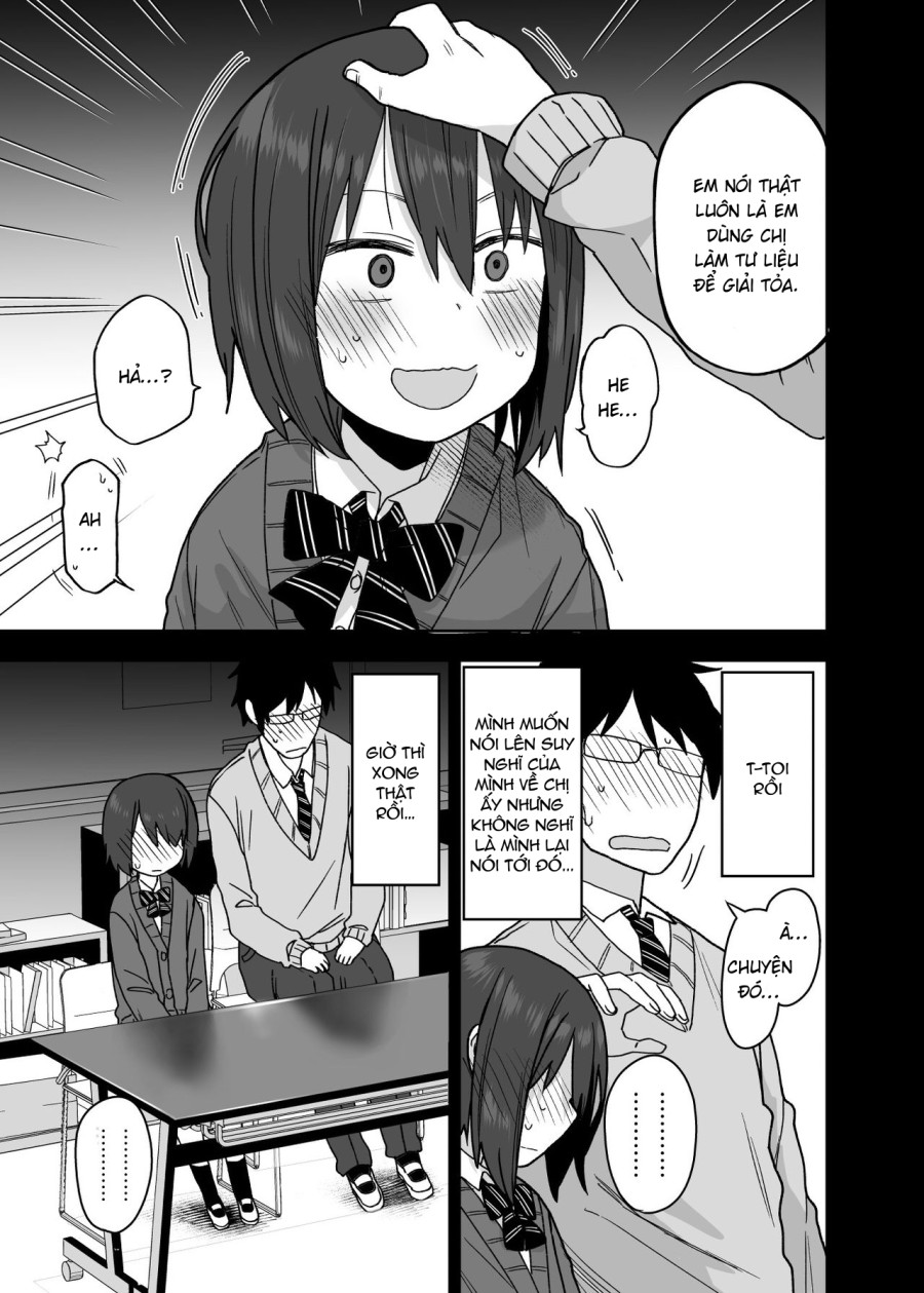 Vì senpai cho phép nên tôi đã làm chuyện đó với chị ấy 