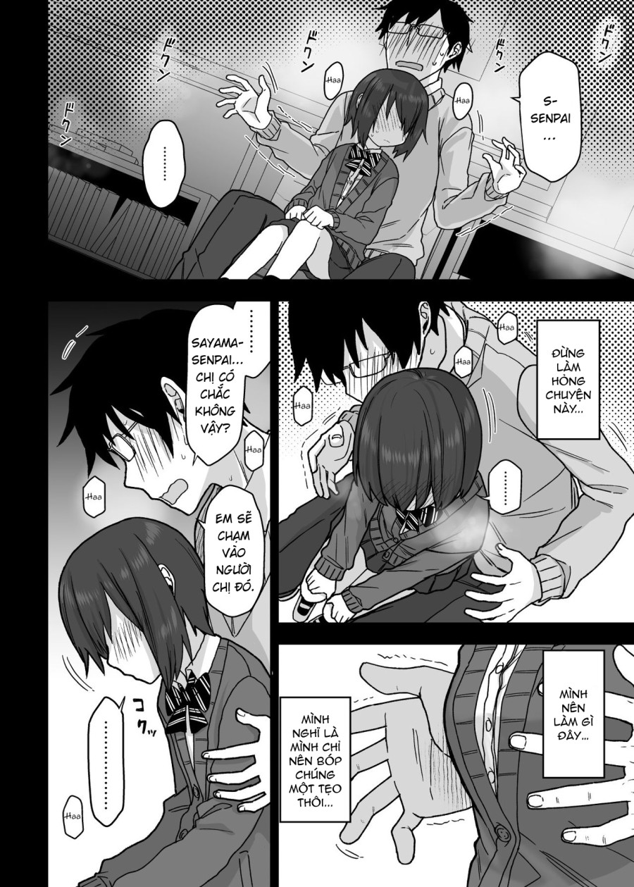 Vì senpai cho phép nên tôi đã làm chuyện đó với chị ấy 
