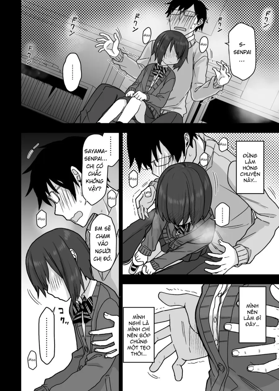 Vì senpai cho phép nên tôi đã làm chuyện đó với chị ấy 