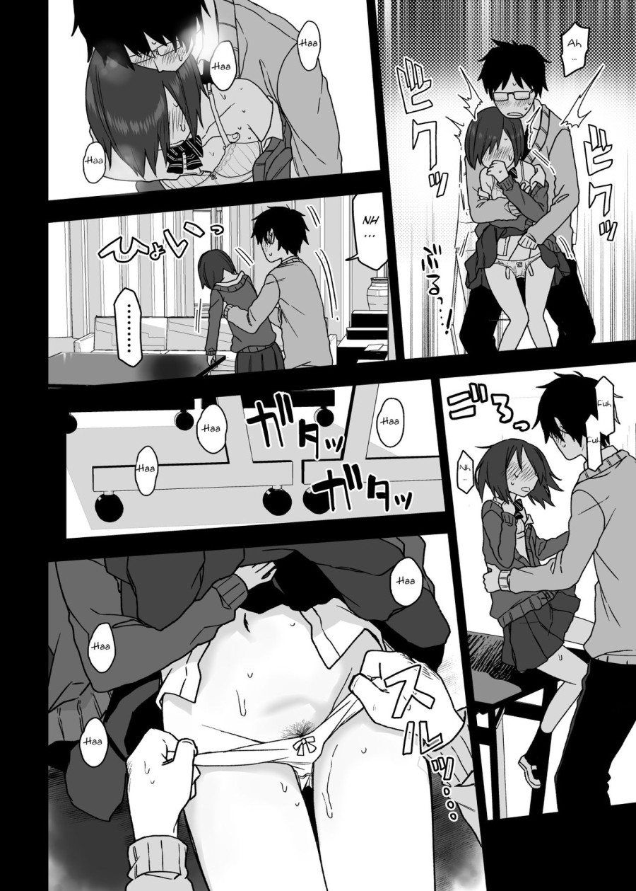 Vì senpai cho phép nên tôi đã làm chuyện đó với chị ấy 