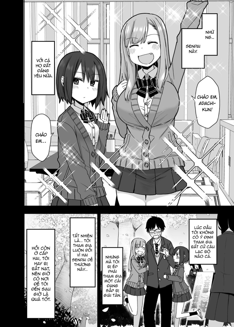 Vì senpai cho phép nên tôi đã làm chuyện đó với chị ấy 